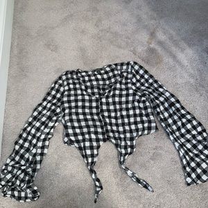 Gingham top
